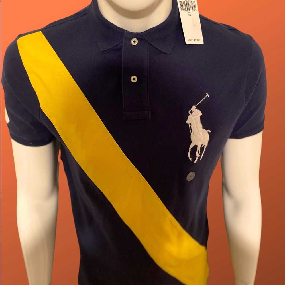 Classic Fit Big Pony Mesh Polo Shirt